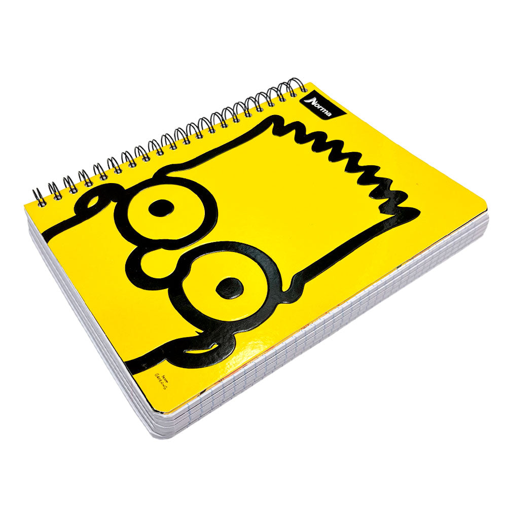 Libreta Grande Con Espiral Doble Norma Simpson / 5 Materias / Surtido