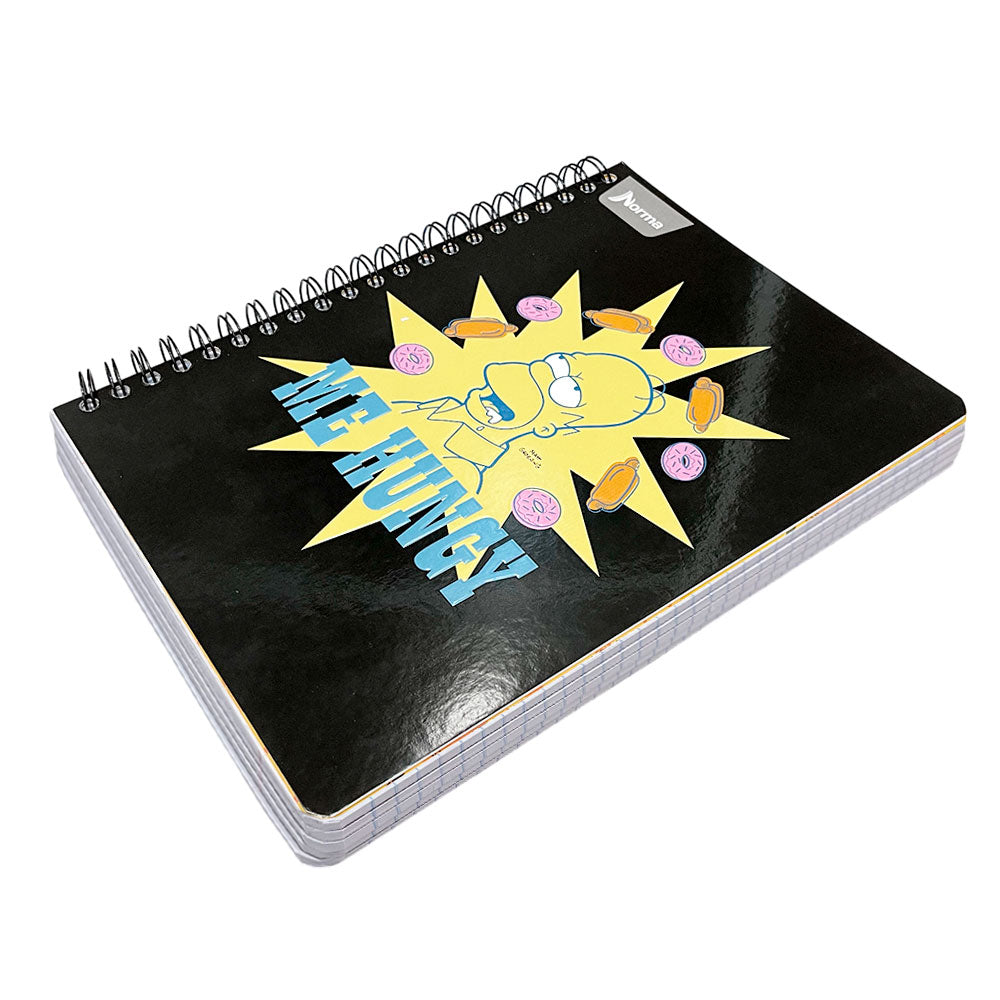 Libreta Grande Con Espiral Doble Norma Simpson / 5 Materias / Surtido