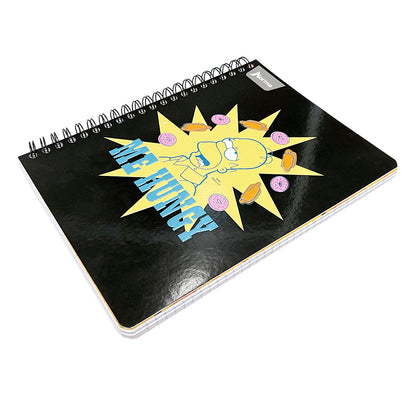 Libreta Espiral Doble Grande Norma Simpson - 3 Materias / Surtido