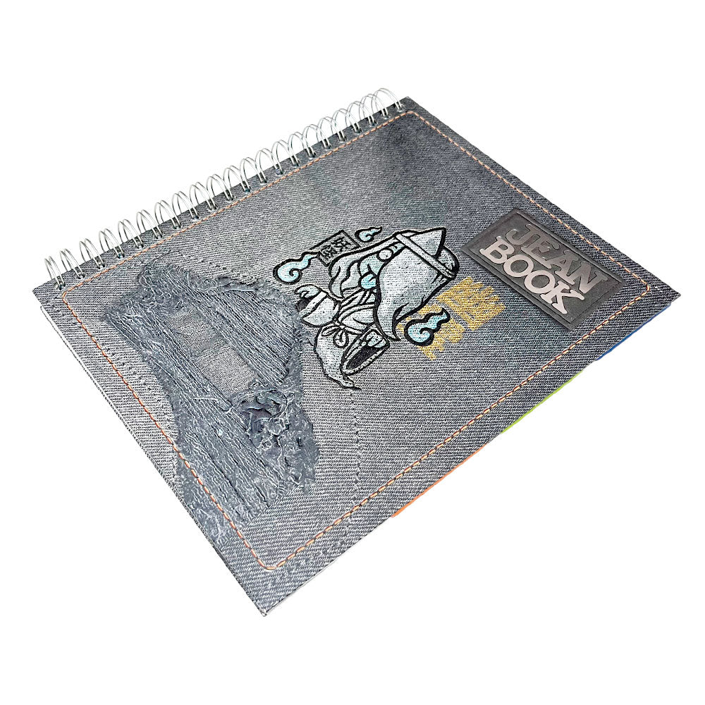 Libreta Con Espiral Doble Norma Jean Book - Raya Ancha / 5 Materias / 320 Páginas / Surtido