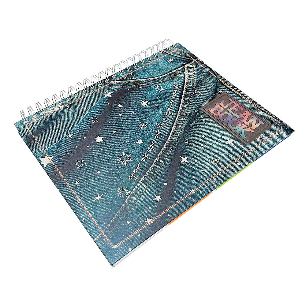 Libreta Con Espiral Doble Norma Jean Book - Raya Ancha / 5 Materias / 320 Páginas / Surtido