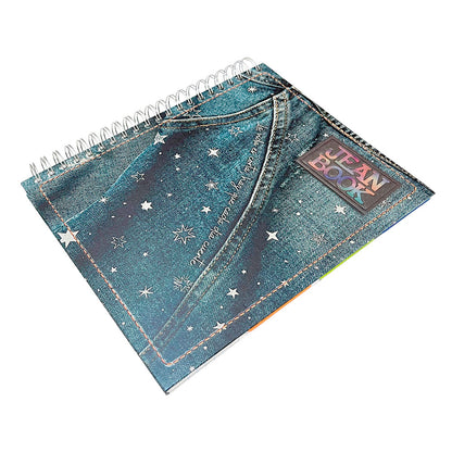 Libreta Con Espiral Doble Norma Jean Book - Raya Ancha / 5 Materias / 320 Páginas / Surtido