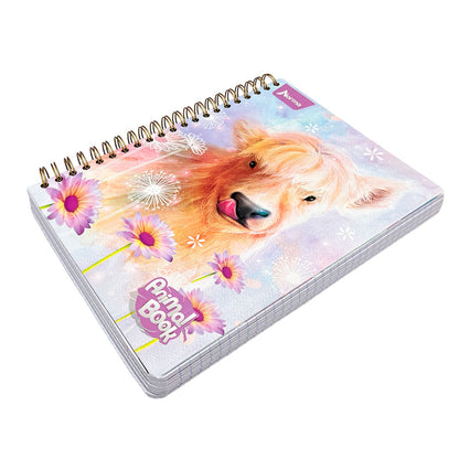 Libreta Grande Norma Animal Book / 5 Materias / Espiral Doble / Surtido