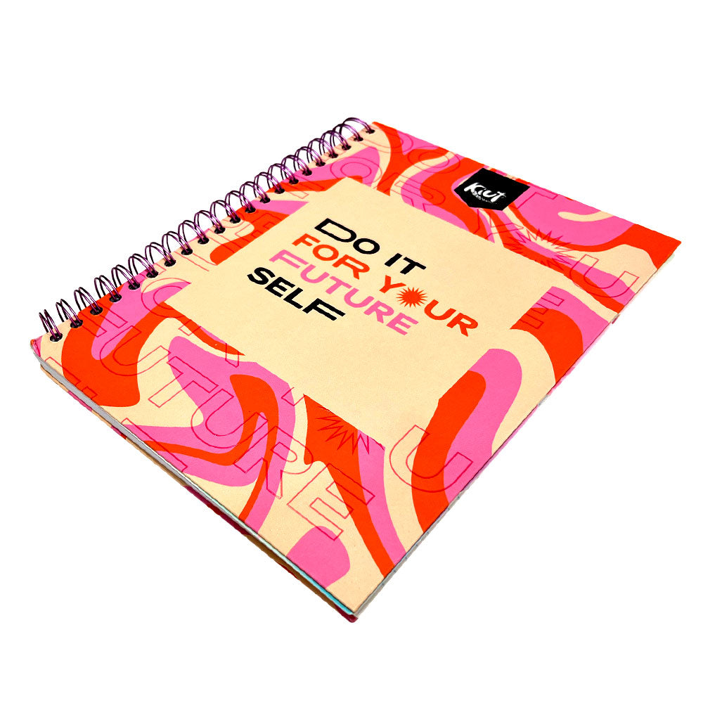 Libreta Grande Norma Kiut / 5 Materias / Espiral Doble / Surtido