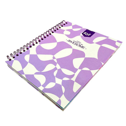 Libreta Grande Norma Kiut / 5 Materias / Espiral Doble / Surtido