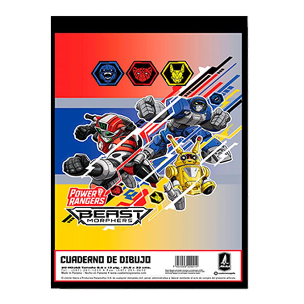 Cuaderno de Dibujo y Pintura Sicoben Power Ranger - Surtido