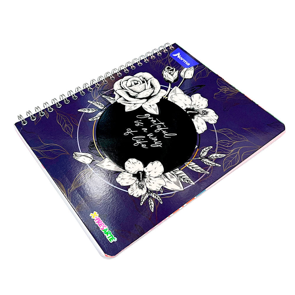 Libreta Grande Norma X-Presarte - 5 Materias /  Espiral Doble / Surtido