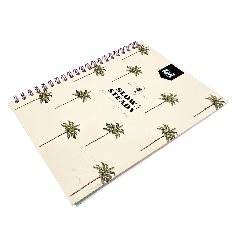 Libreta Con Espiral Doble Norma Kiut / 1 Materia / 160 Páginas / Cuadriculadas - Surtido