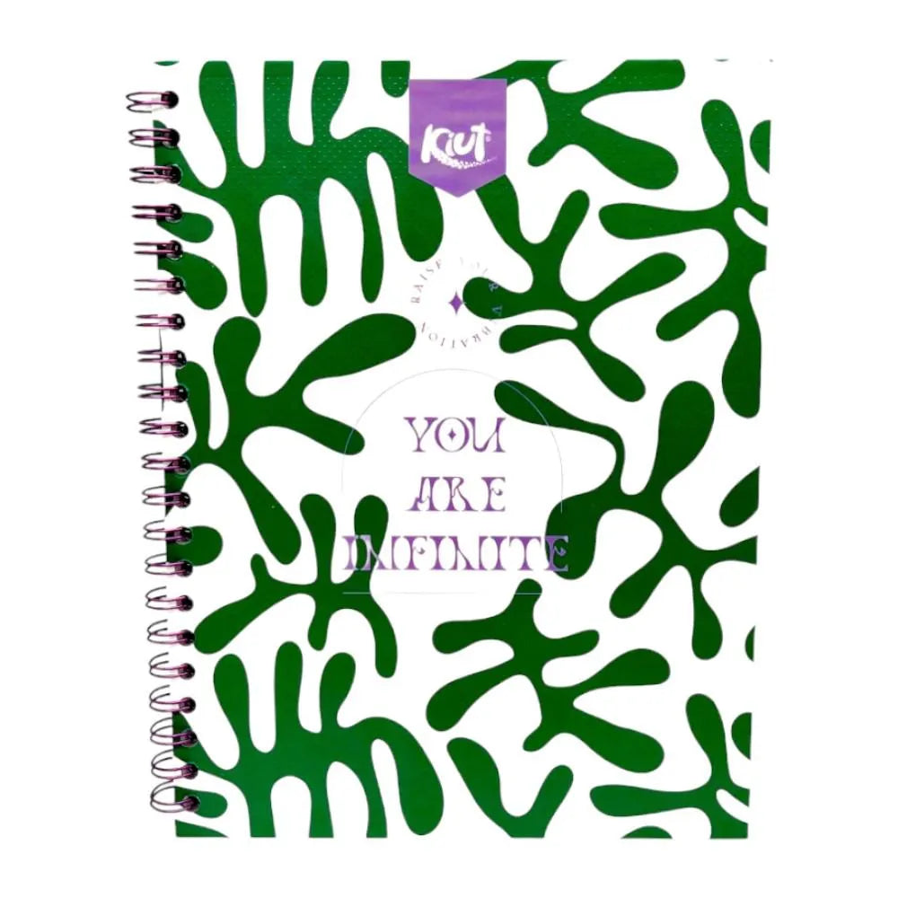 Libreta Con Espiral Doble Norma Kiut / 1 Materia / 160 Páginas / Cuadriculadas - Surtido