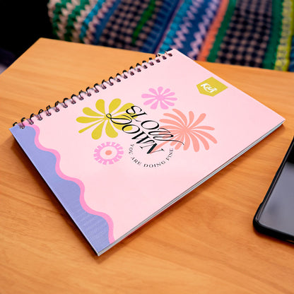 Libreta Con Espiral Doble Norma Kiut / 1 Materia / 160 Páginas / Cuadriculadas - Surtido