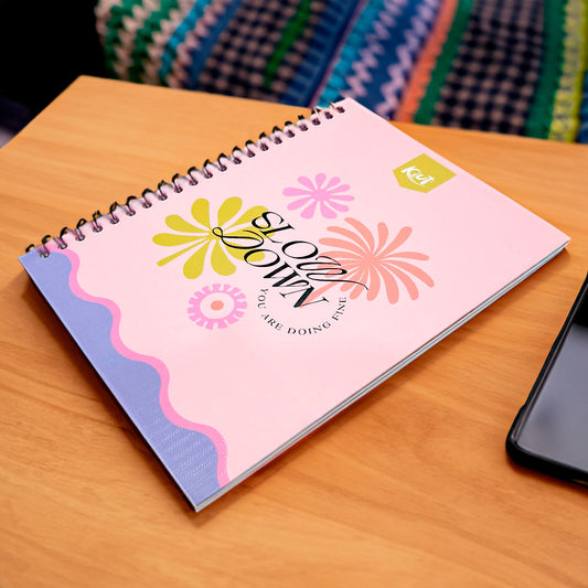 Libreta Con Espiral Doble Norma Kiut / 1 Materia / 160 Páginas / Cuadriculadas - Surtido