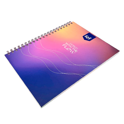 Libreta Con Espiral Doble Norma Kiut / 1 Materia / 160 Páginas / Cuadriculadas - Surtido