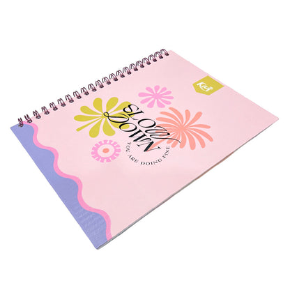 Libreta Con Espiral Doble Norma Kiut / 1 Materia / 160 Páginas / Cuadriculadas - Surtido