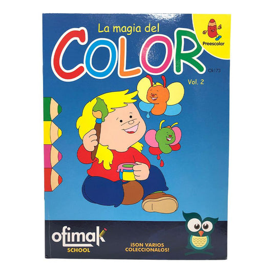 Libro Para Colorear Ofimak La Magia Del Color