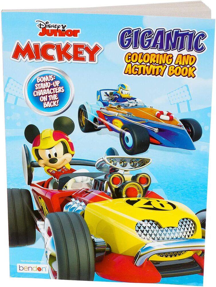 Libro Para Colorear Mickey Mouse Racers - Surtido