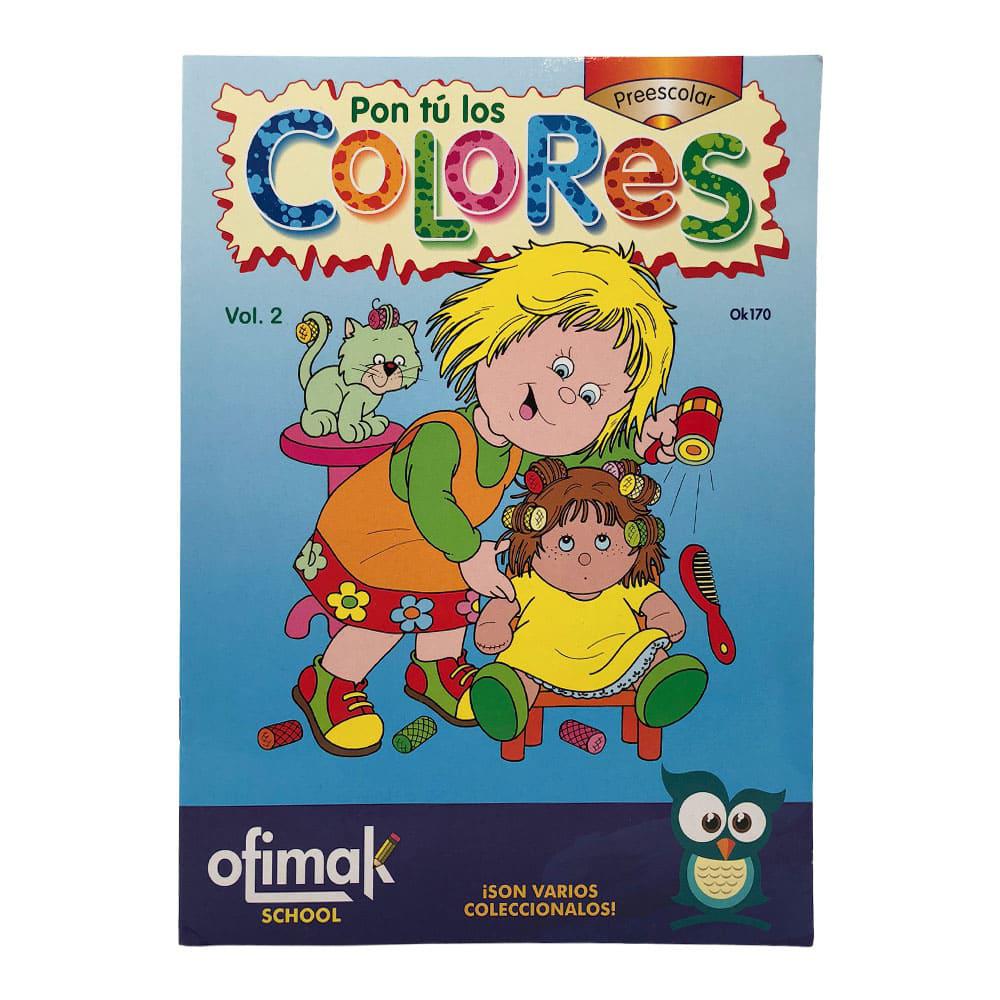 Libro Para Colorear Ofimak Preescolar Vol. 2