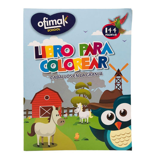 Libro Para Colorear Ofimak - Surtido