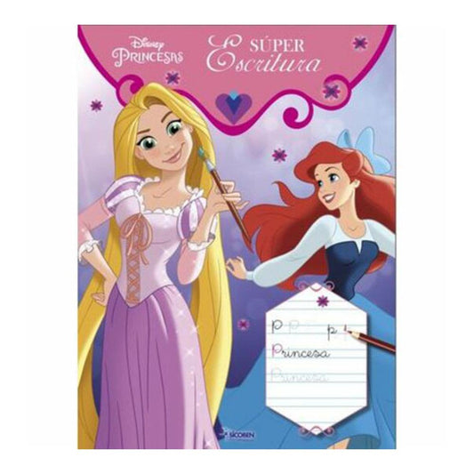 Libro de Números Stickers Disney Princess