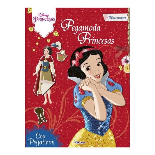 Libro Sicoben de Pegatinas Pegamoda Princesas - Surtido