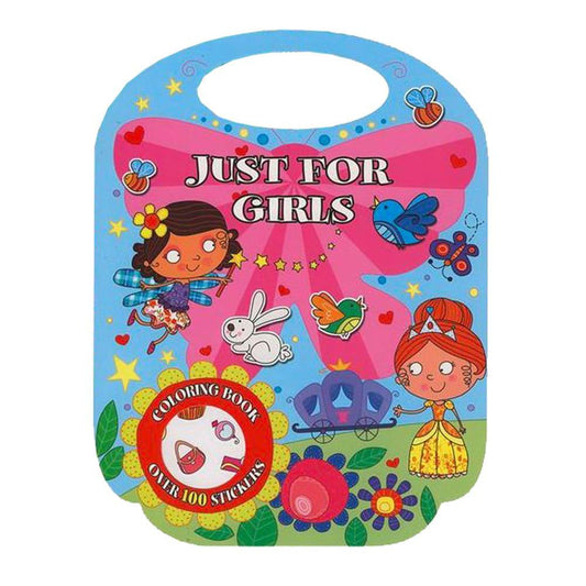 Libro Para Colorear Bazic Just For Girls