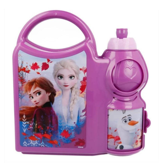 Lonchera Frozen Con Botella