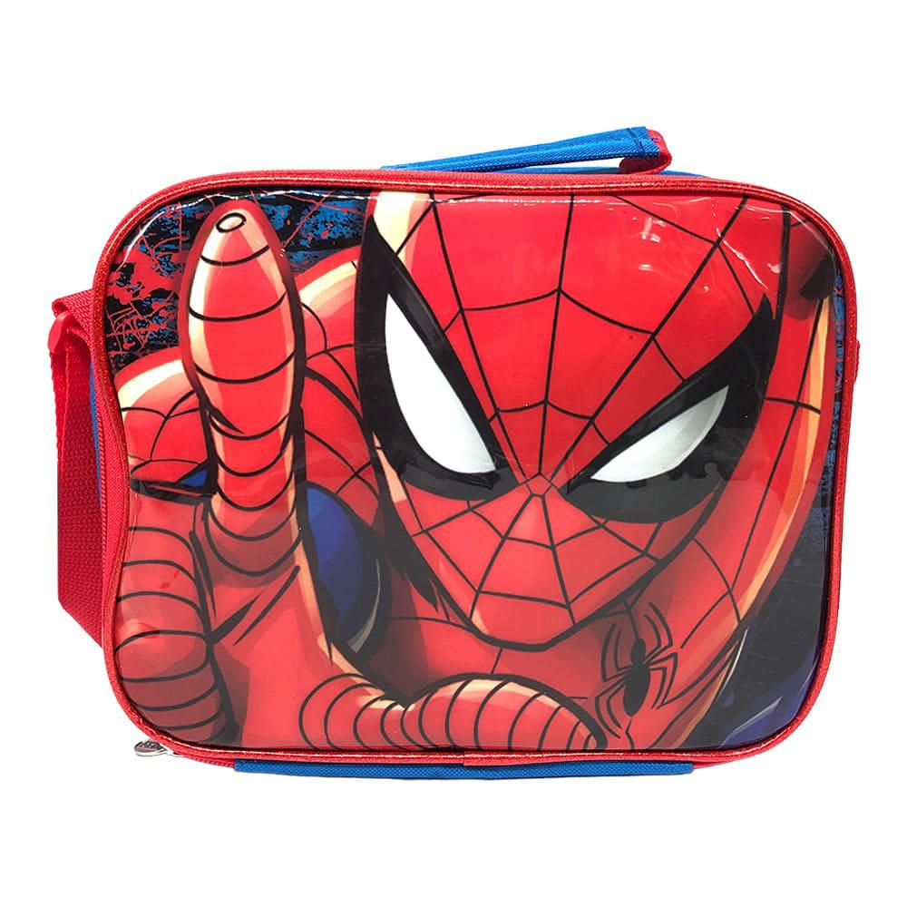 Lonchera Spiderman Con Accesorios