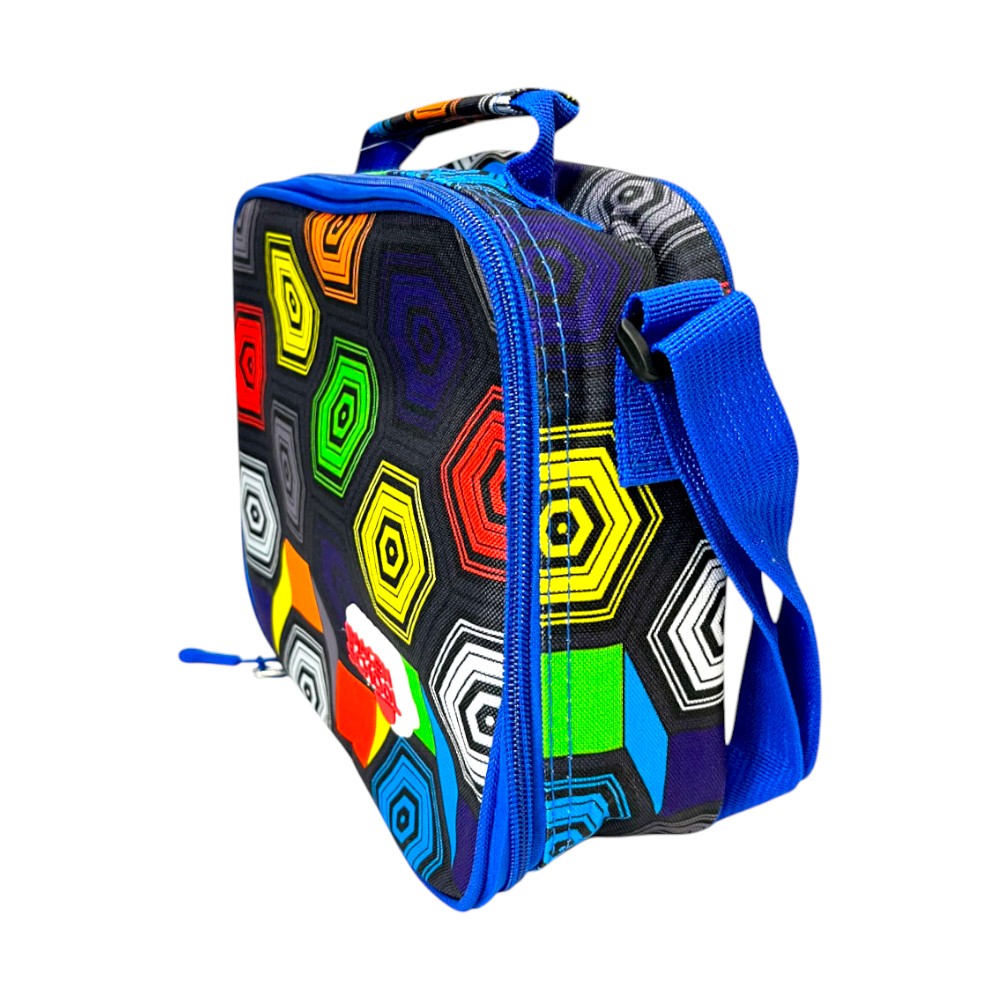 Lonchera Imagen School Para Niño / Estampado Geométrico / Surtida