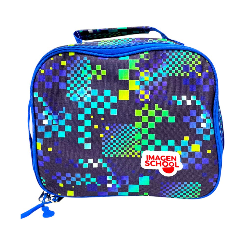 Lonchera Imagen School Para Niño / Estampado Geométrico / Surtida