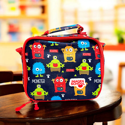 Lonchera Imagen School Para Niño / Estampado Espacial / Surtida
