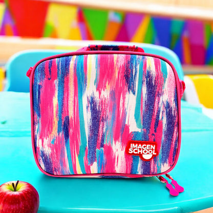 Lonchera Estampada Imagen School Para Niña / Surtida