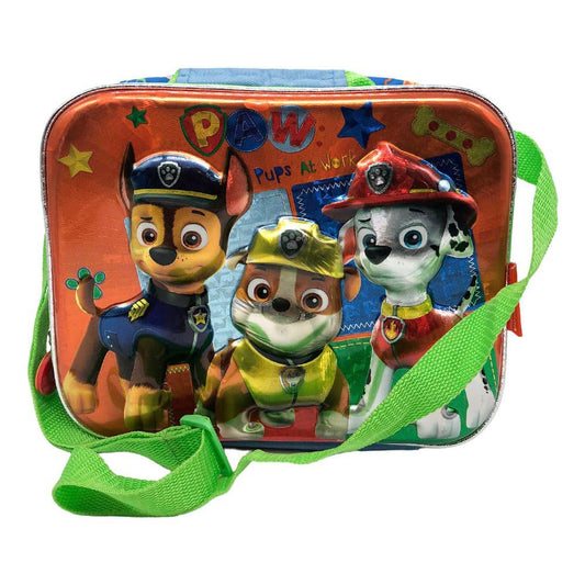 Lonchera Paw Patrol en Relieve Con Accesorios