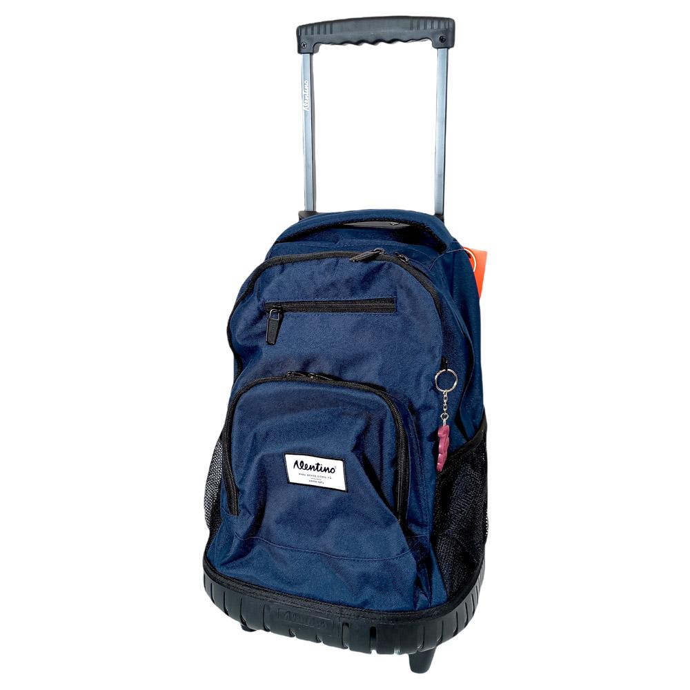 Mochila Alentino Lisa Midnight Con Ruedas 18"
