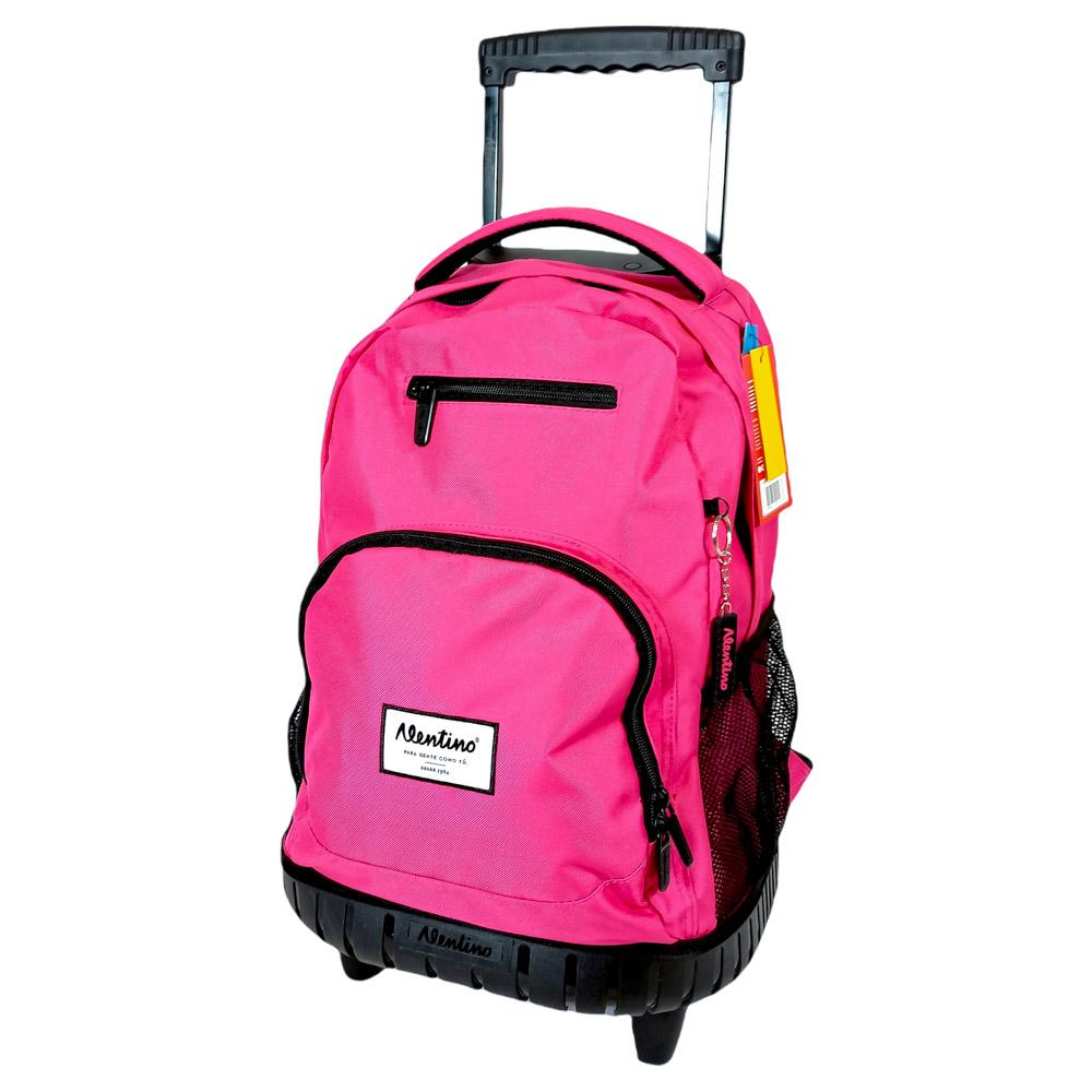 Mochila Alentino Lisa Orchid Con Ruedas 18"