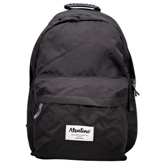 Mochila Alentino Campus Black 17.5"