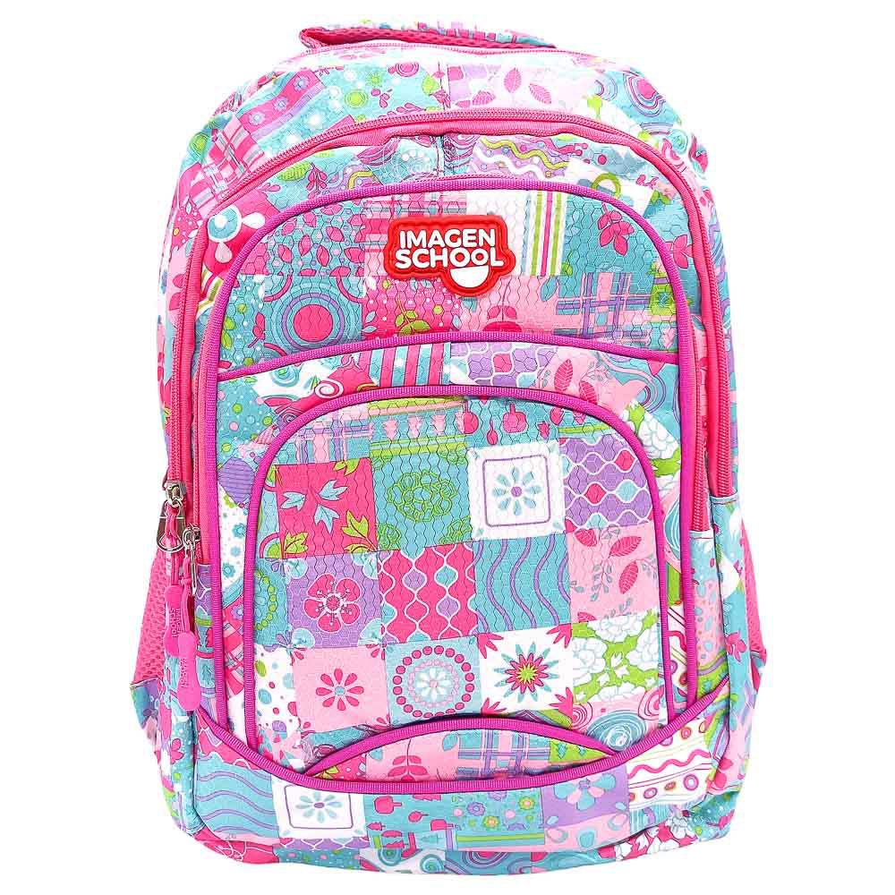 Mochila Imagen School Estampada 14" - Surtido