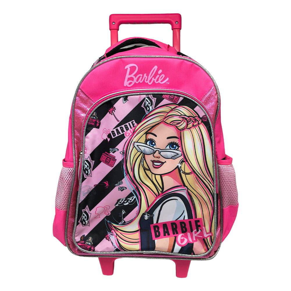 Mochila Con Ruedas Barbie Girl 17"