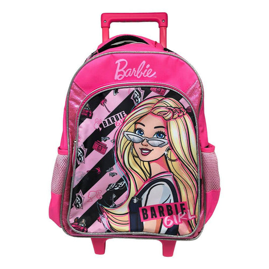 Mochila Con Ruedas Barbie Girl 17"
