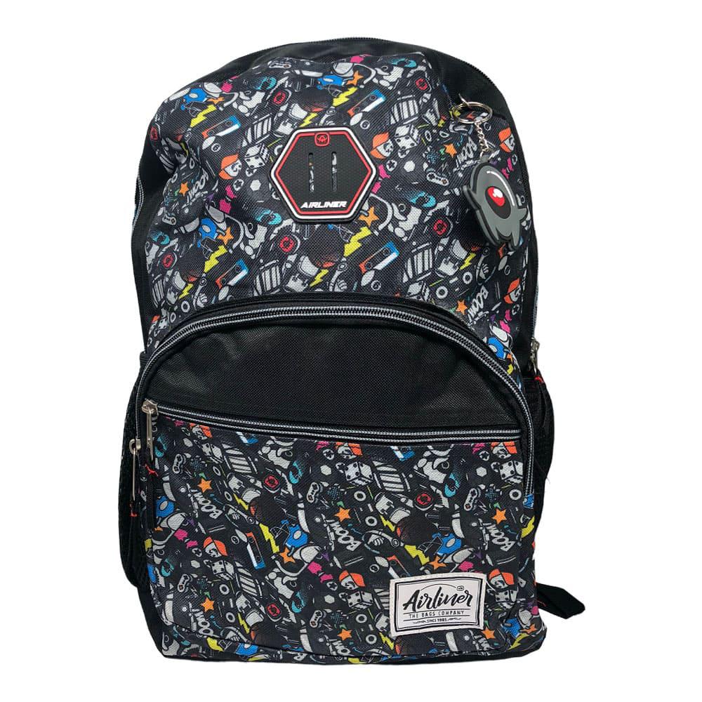 Mochila Airliner Estampada 17" - Surtido