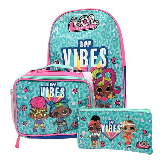 Set de Mochila Con Accesorios Lol Surprise 3 Piezas