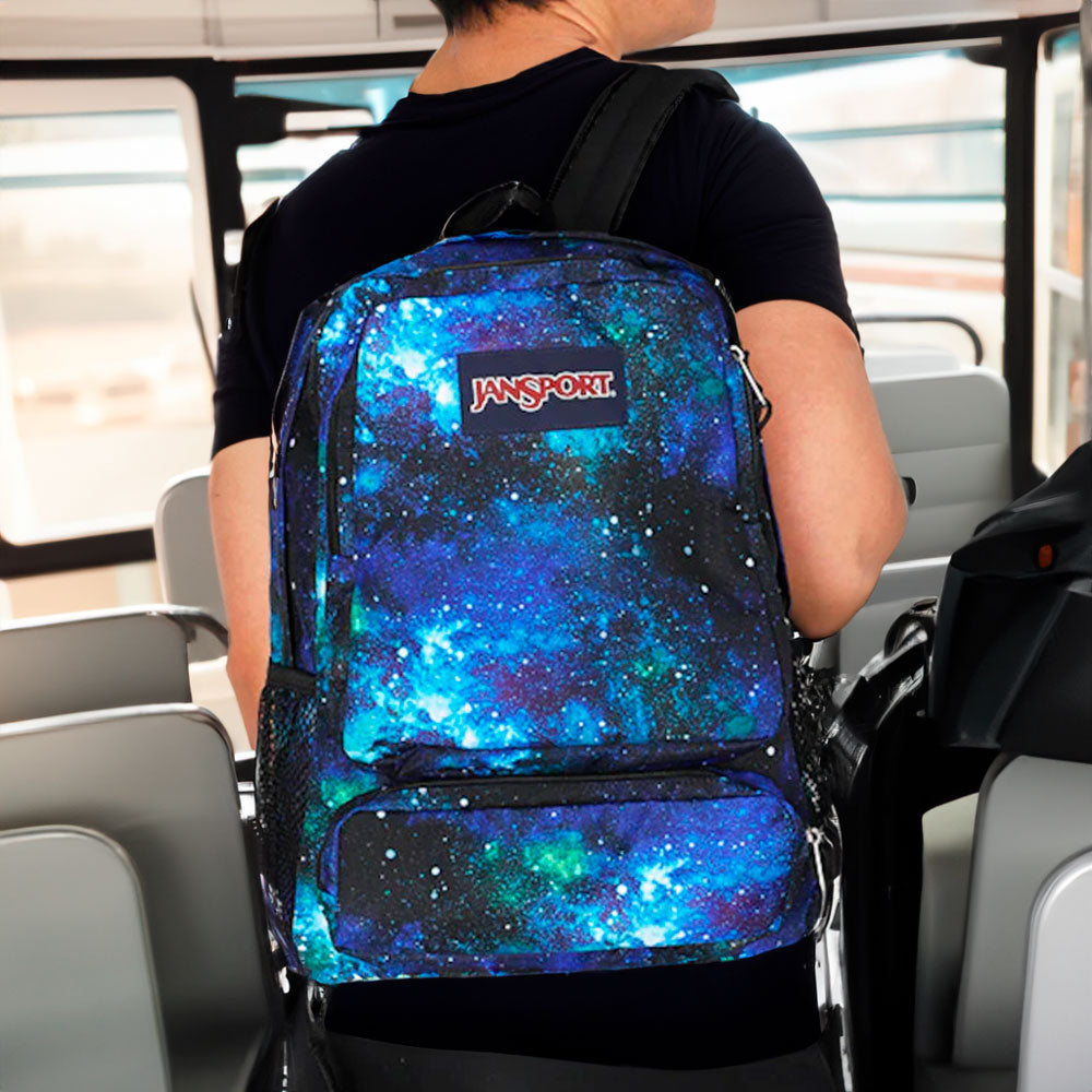Mochila Jansport Doubleton Cyberspace Galaxy