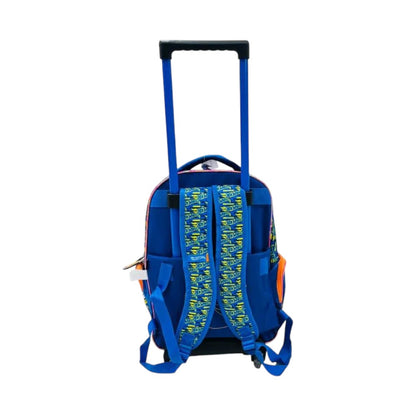 Mochila Hot Wheels Con Rueditas Speed Club 17"