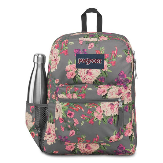 Mochila Jansport Cross Town Grey Bouquet