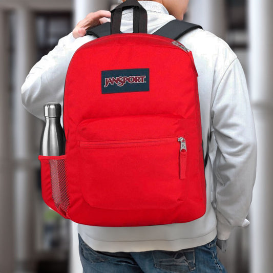Mochila Jansport Cross Town Red Tape