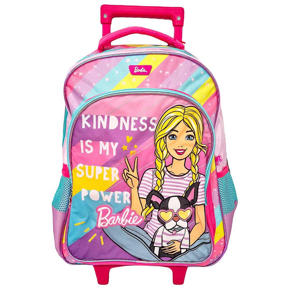 Mochila Barbie Kindness Con Ruedas 17"