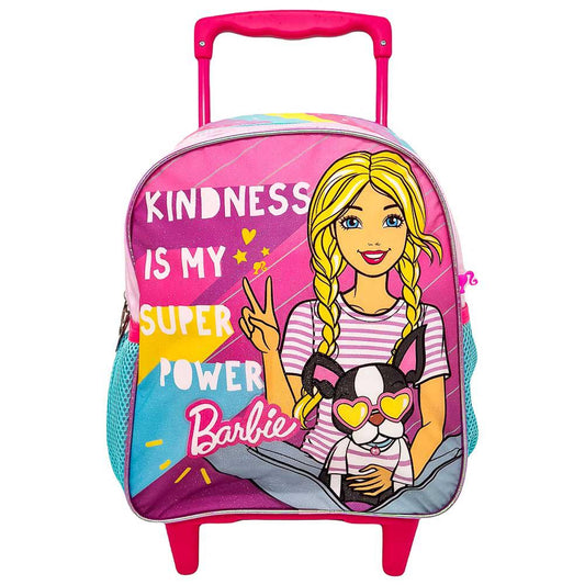 Mochila Barbie Kindness Con Ruedas 13"