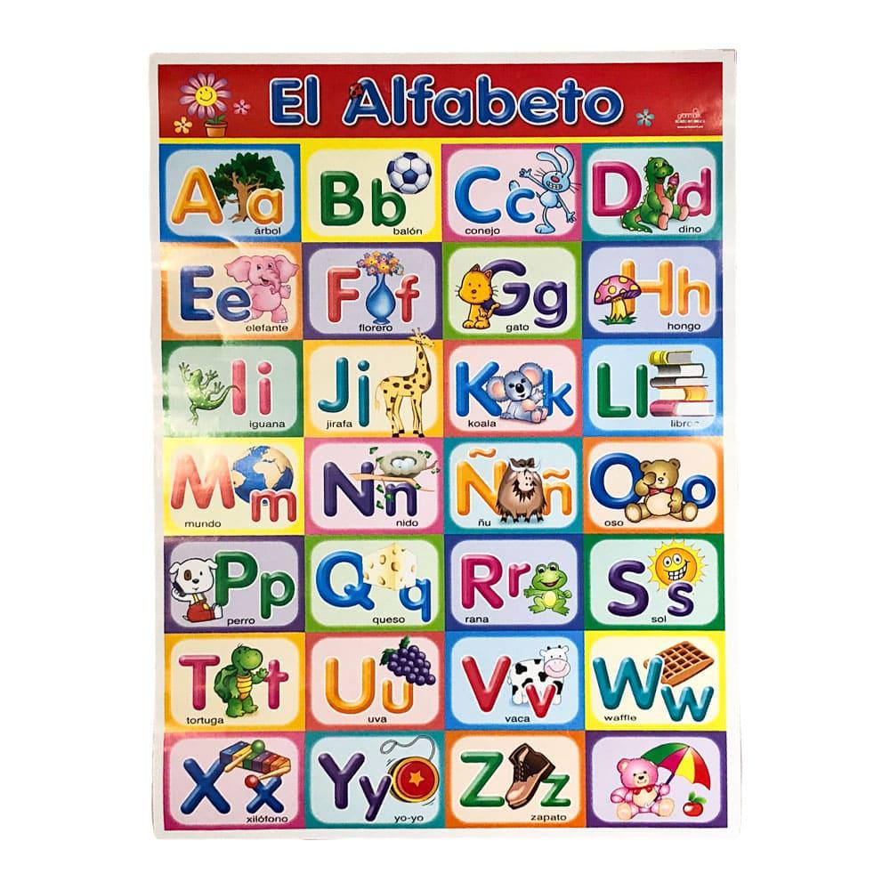Poster Escolar Granmark de Alfabeto 70 cm x 50 cm