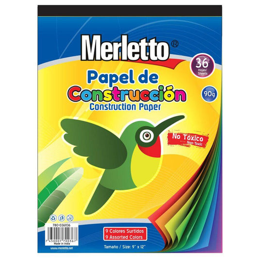 Papel de Construcción Merletto 36 Hojas
