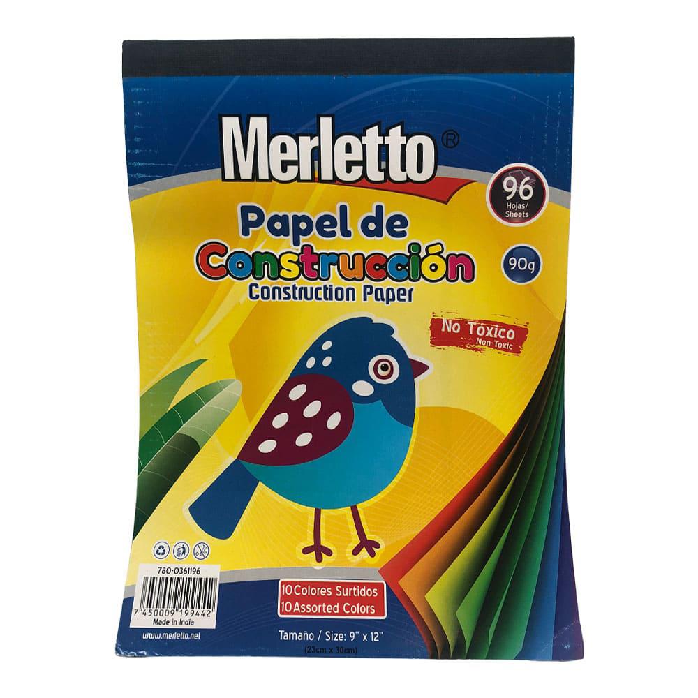 Papel de Construcción Merletto 96 Hojas