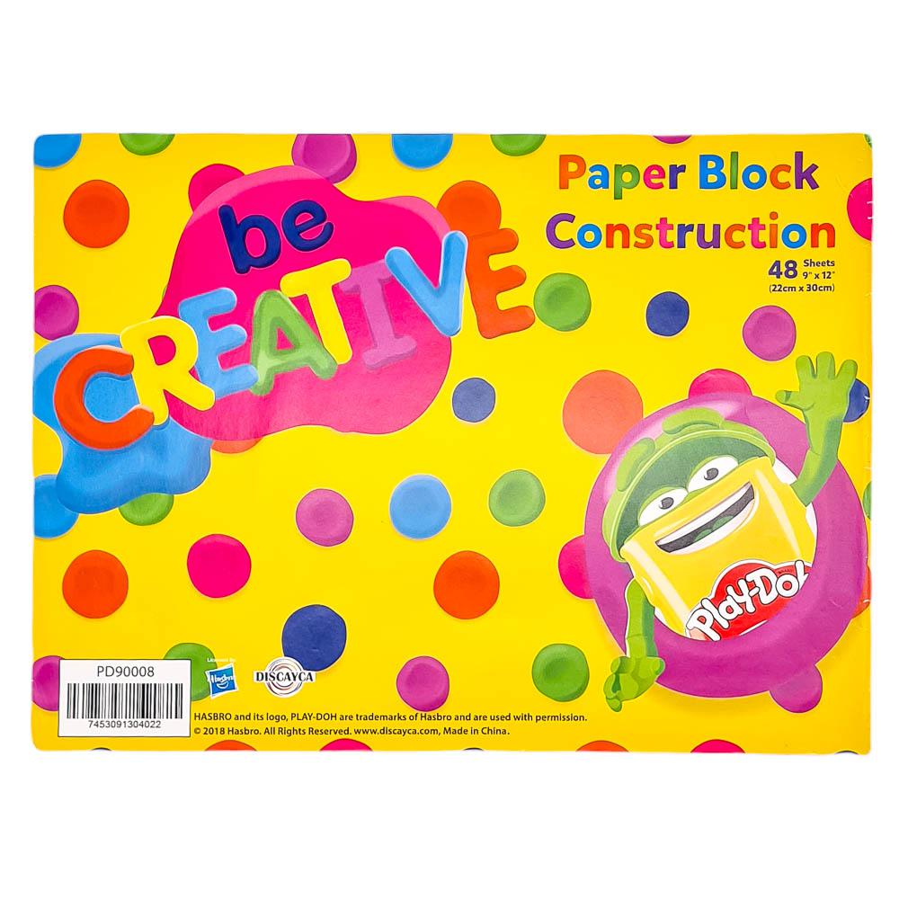 Papel de Construcción Play-Doh 48 Páginas 9" x 12"
