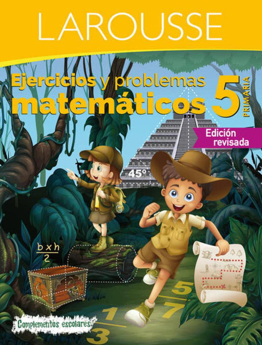 Libro Larousse Ejercicios y Problemas Matemáticos 5